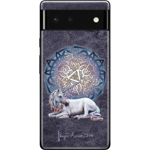 Brigid Ashwood Celtic Unicorn Google Pixel 6 Skin